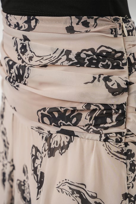 Hohe Taillen-Paisley-Maxikleid - Image 6