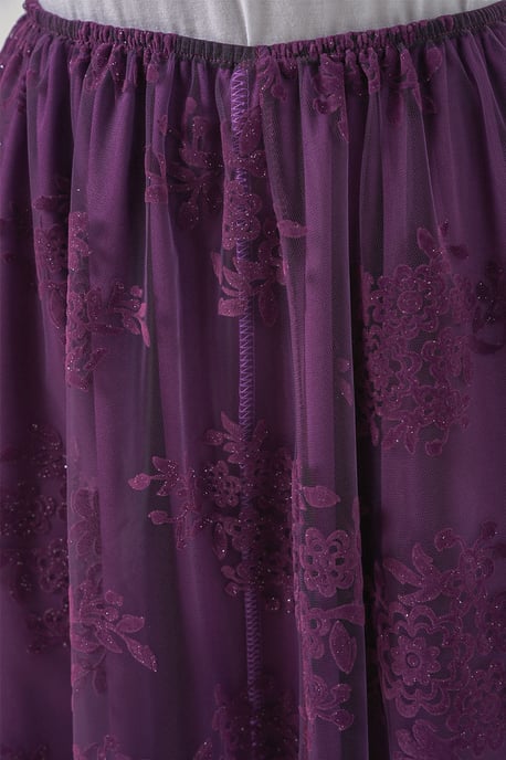 Blumenkleid Hohe Taille Maxi-Rock - Image 6