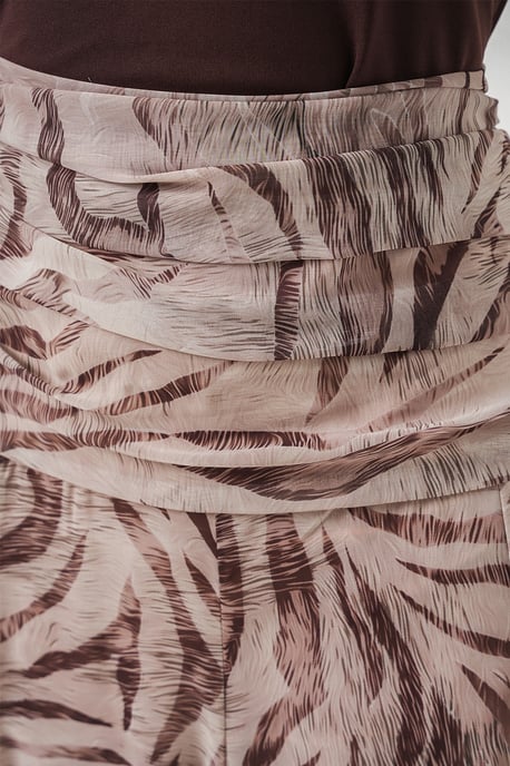 Hohe Taillen-Paisley-Maxikleid - Image 6