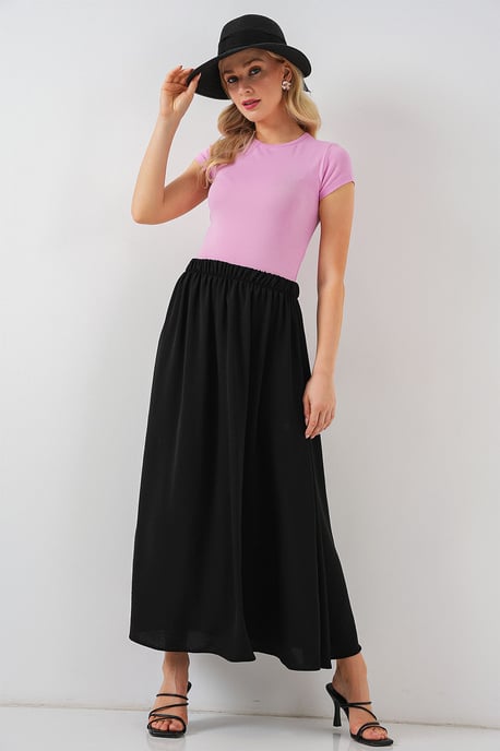 Maxi-Rock mit elastischem Bund - Image 5