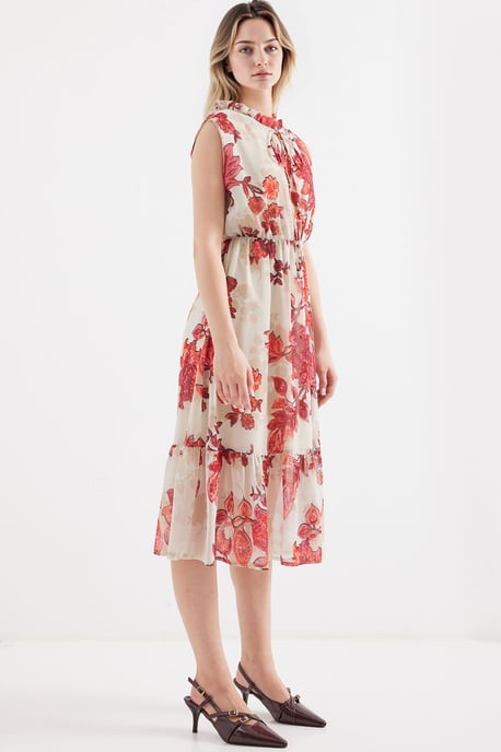 Midi-Kleid mit Schleifen-Detail - Image 4