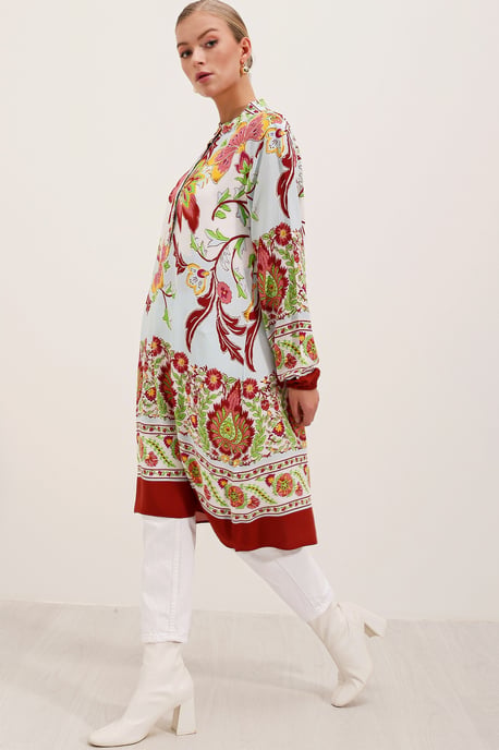 Musteretes Viskosekleid - Image 3