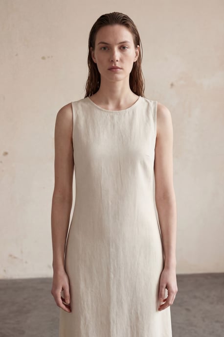 Rückenverzierter Midi-Kleid - Image 3
