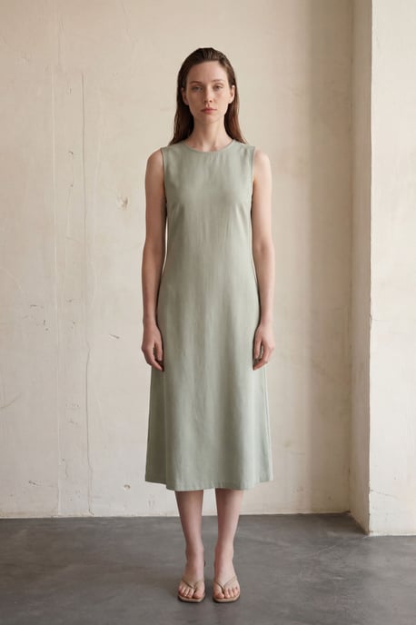 Rückenverzierter Midi-Kleid - Image 6