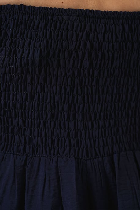 Kariertes Midi-Kleid mit quadratischem Ausschnitt - Image 5