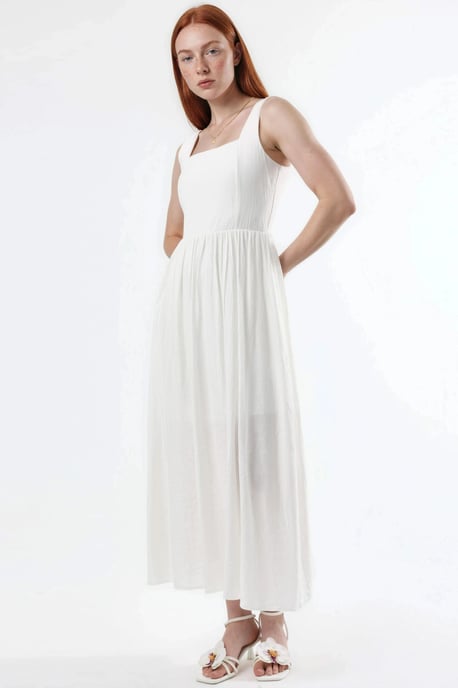 Maxikleid mit quadratischem Ausschnitt - Image 2