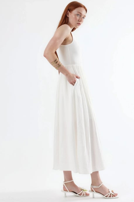 Maxikleid mit quadratischem Ausschnitt - Image 4