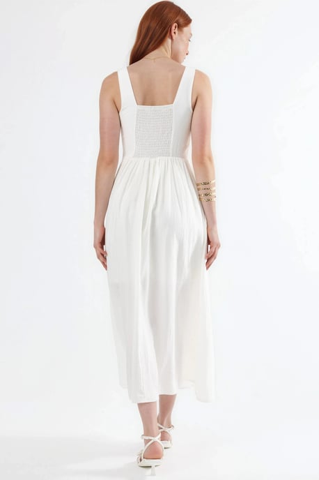 Maxikleid mit quadratischem Ausschnitt - Image 5