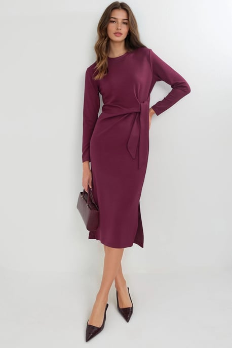 Modal Touch Schlitzkleid - Image 1