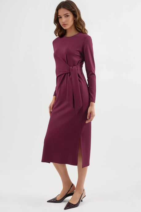 Modal Touch Schlitzkleid - Image 2
