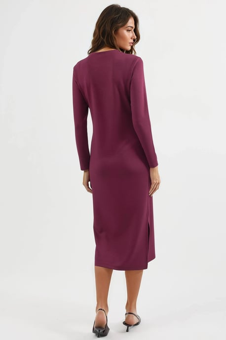 Modal Touch Schlitzkleid - Image 3