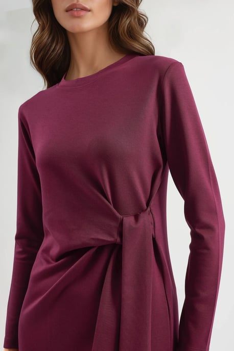 Modal Touch Schlitzkleid - Image 5