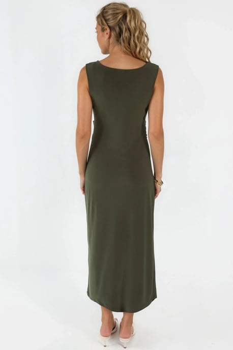Raffiniertes A-Linien-Midi-Kleid - Image 3