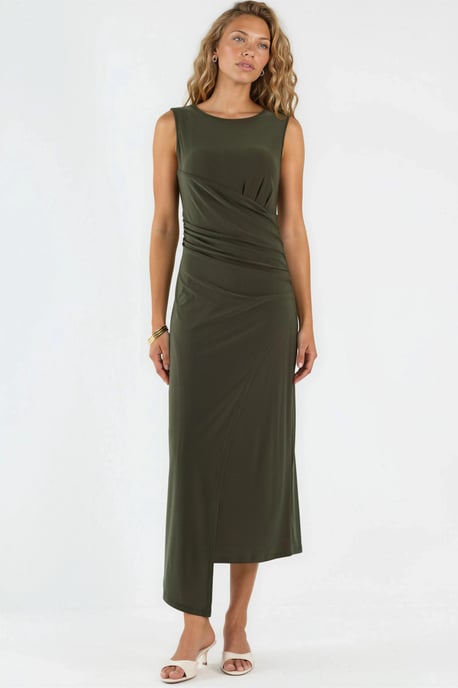 Raffiniertes A-Linien-Midi-Kleid - Image 6