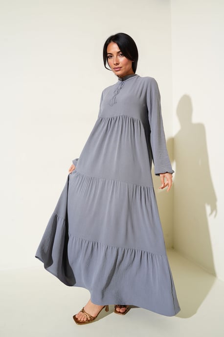 Maxikleid mit Schleifendetail - Image 1