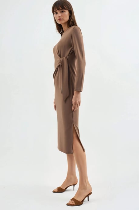 Modal Touch Schlitzkleid - Image 2