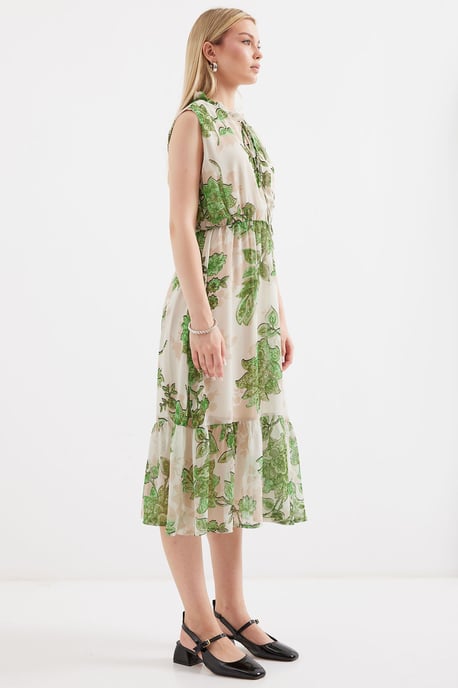 Midi-Kleid mit Schleifen-Detail - Image 2