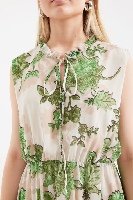 Midi-Kleid mit Schleifen-Detail - Image 5