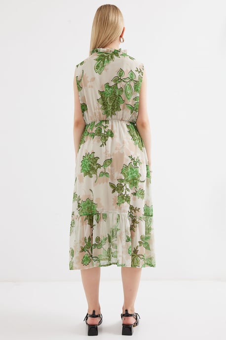 Midi-Kleid mit Schleifen-Detail - Image 6