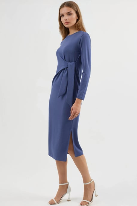 Modal Touch Schlitzkleid - Image 2