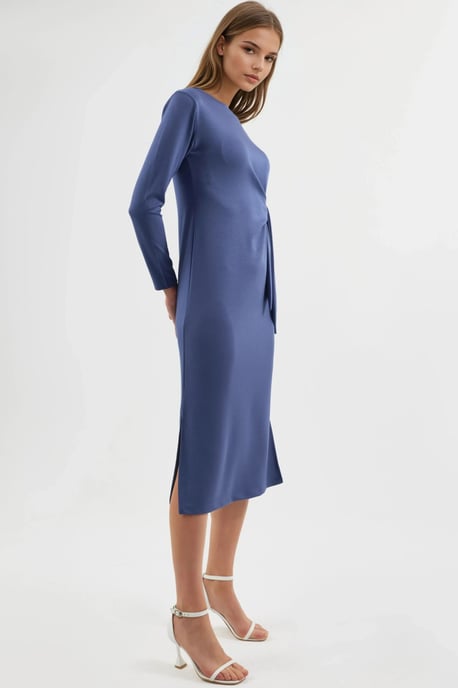 Modal Touch Schlitzkleid - Image 4