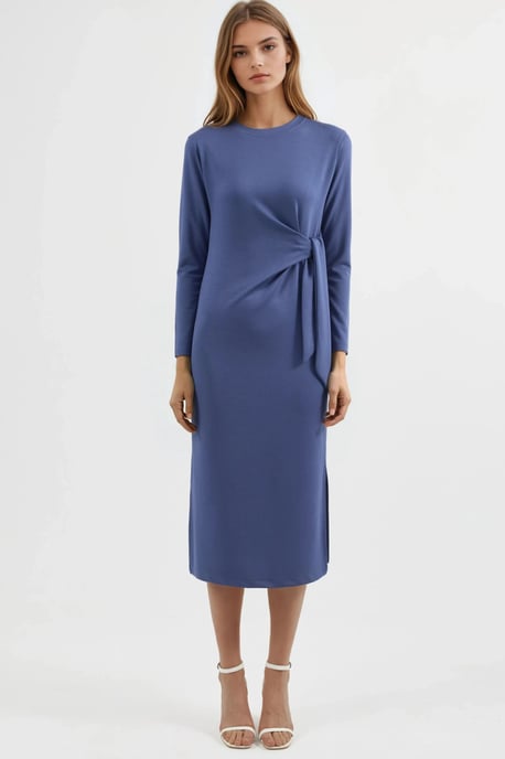 Modal Touch Schlitzkleid - Image 6