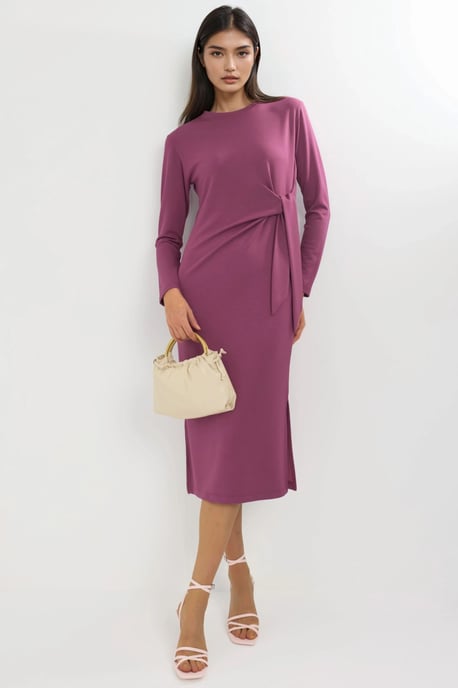 Modal Touch Schlitzkleid - Image 1