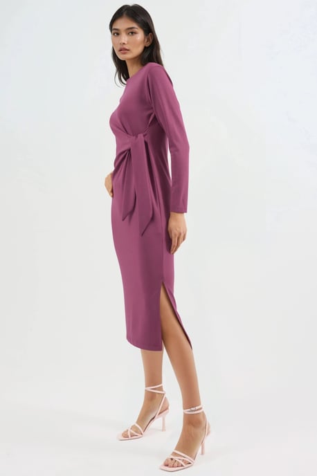 Modal Touch Schlitzkleid - Image 2