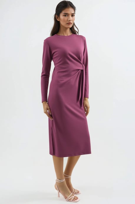 Modal Touch Schlitzkleid - Image 4