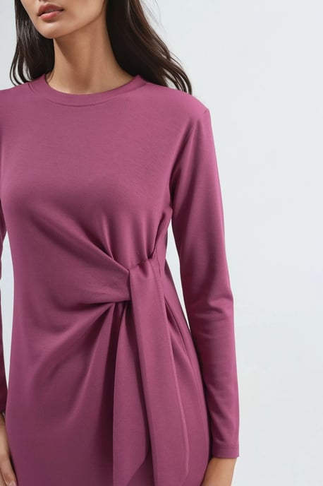 Modal Touch Schlitzkleid - Image 5