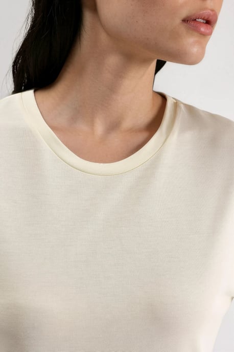 Lockeres Midi-Kleid mit Schlitz - Image 5