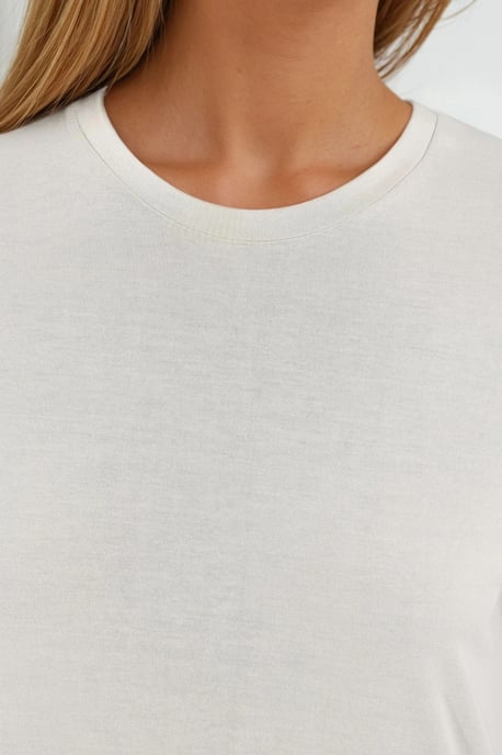 Lockeres Midi-Kleid mit Schlitz - Image 5