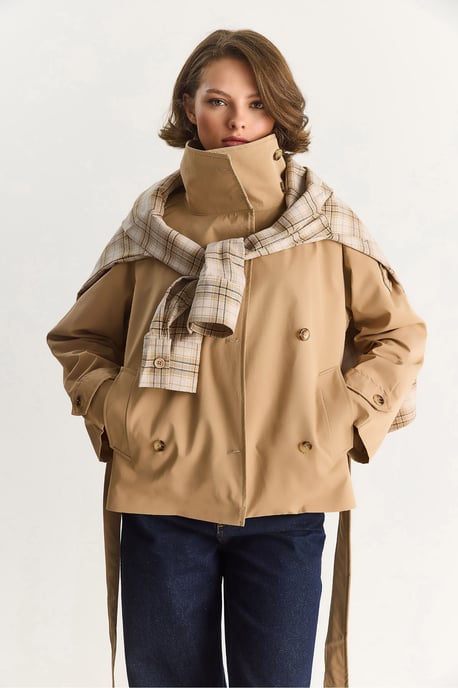 Oversize Knopftrenchcoat - Image 2