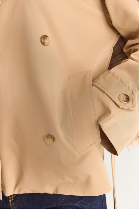 Oversize Knopftrenchcoat - Image 3