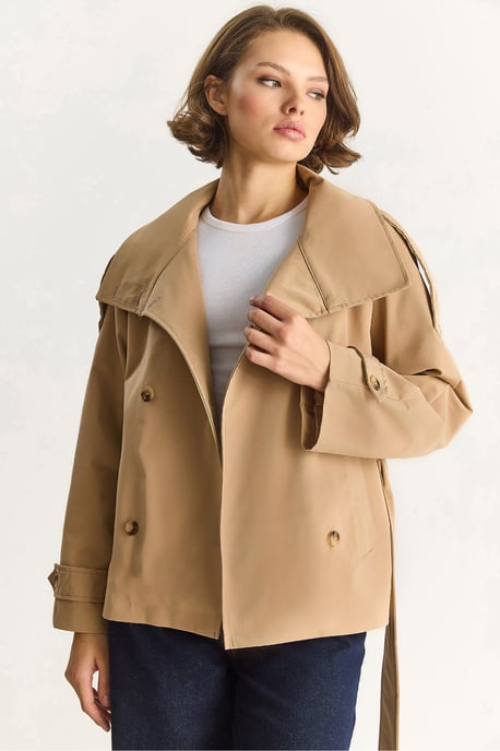 Oversize Knopftrenchcoat - Image 4