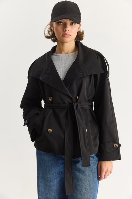 Oversize Knopftrenchcoat - Image 6
