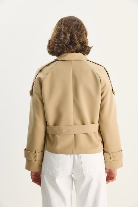 Oversized Trenchcoat mit Bindegürtel - Image 6