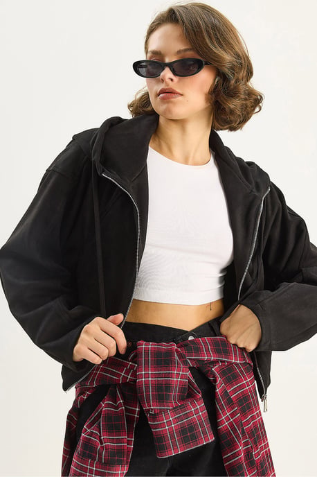 Kapuzenszipperjacke - Image 1