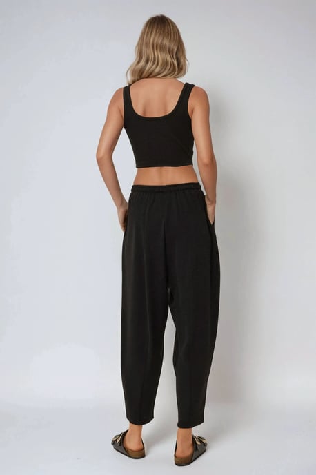 Elastische Taillenhose mit bequemer Passform - Image 4