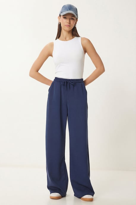 Hosen mit weitem Bein und Kordelzug - Image 3