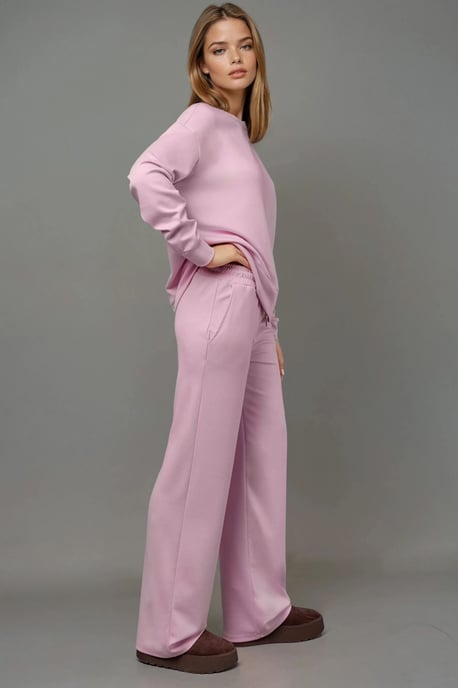 Weiche Modal Touch Weite Beinform Sweatpants - Image 4