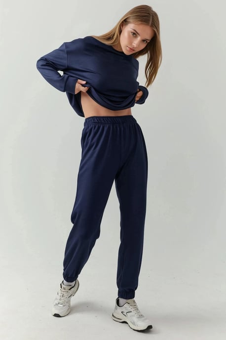 Jogginghosen mit elastischem Bund aus Modal Touch - Image 3