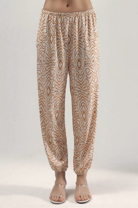 Zebra-Muster Niedrige Taille Jogginghose - Image 6