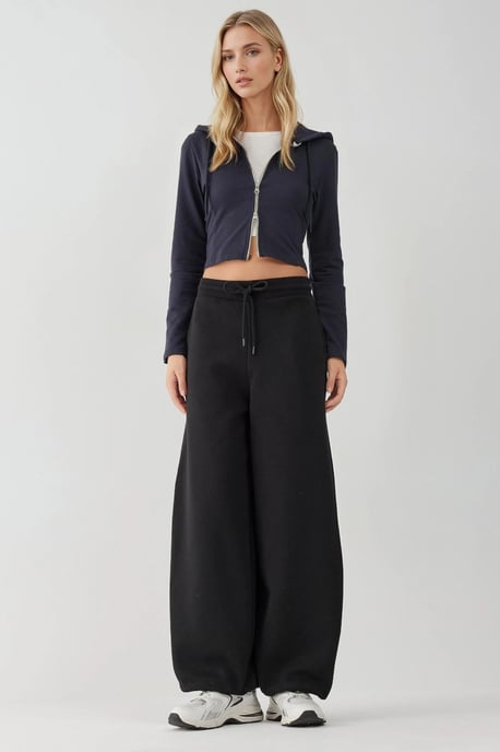 Barrel Fit Basic Hohe Sweatpants - Image 3