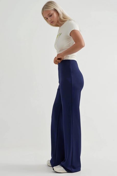 Lässig geschnittene Modal Touch Straight Leg Sweatpants - Image 2