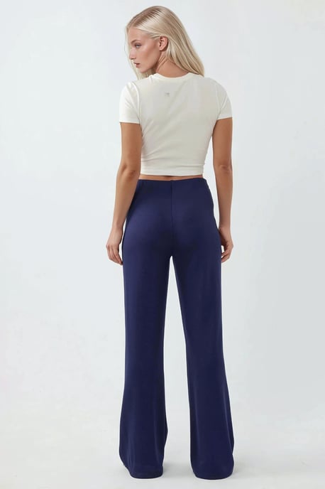 Lässig geschnittene Modal Touch Straight Leg Sweatpants - Image 3