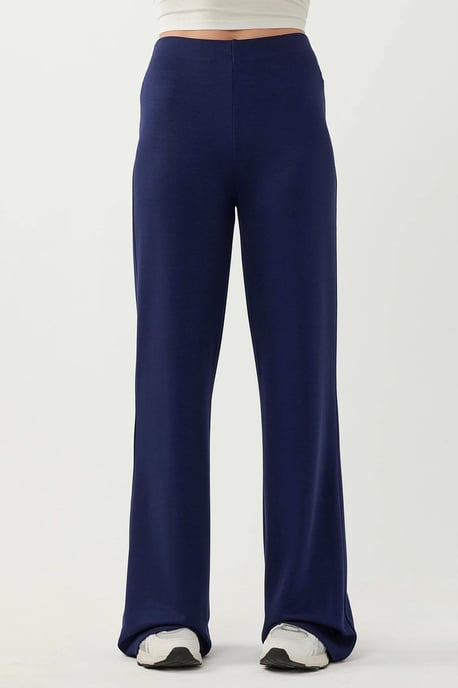 Lässig geschnittene Modal Touch Straight Leg Sweatpants - Image 6