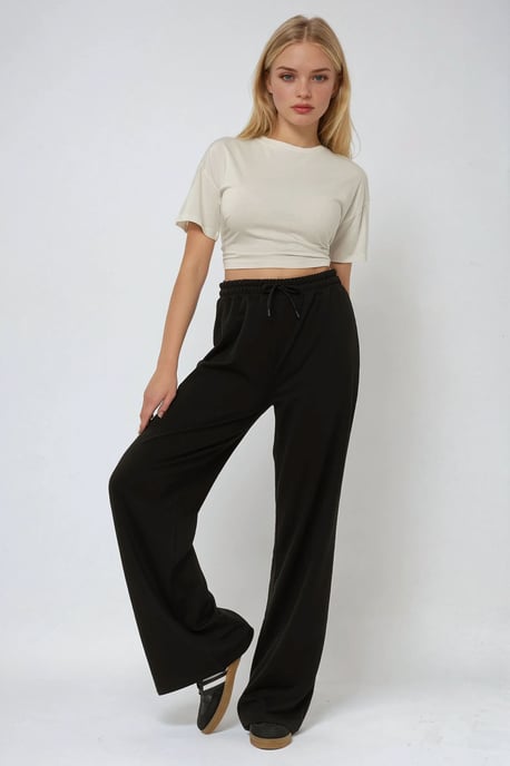 Weite Leggings mit elastischem Bund - Image 2