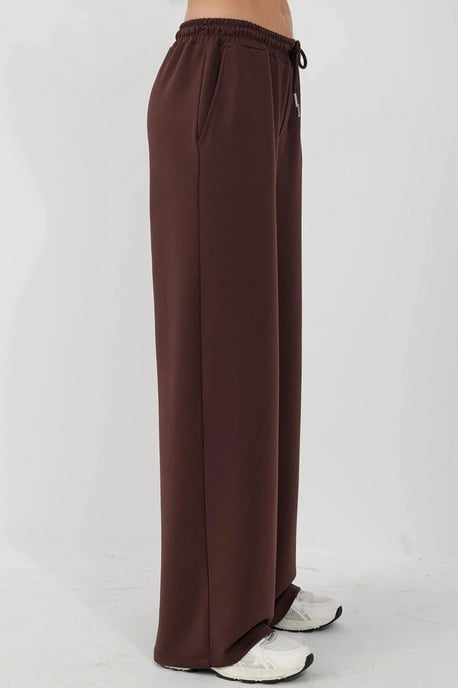 Weiche Modal Touch Weite Beinform Sweatpants - Image 3