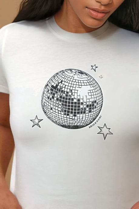 Bedrucktes T-Shirt mit regulärer Passform und Rundhalsausschnitt aus 100% Baumwolle - Image 5